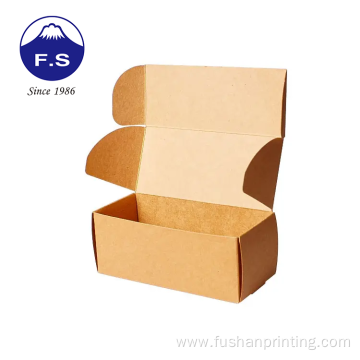 OEM printed craft recycle Shipping Mailing Kraft Box